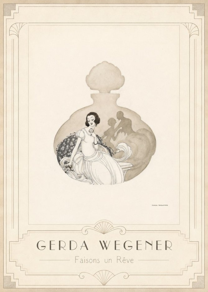 Gerda Wegener Faisons Un Rêve No1 - Poszter