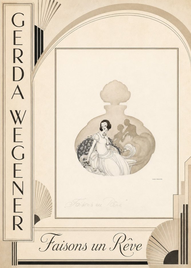 Gerda Wegener Faisons Un Rêve No2 - Poszter