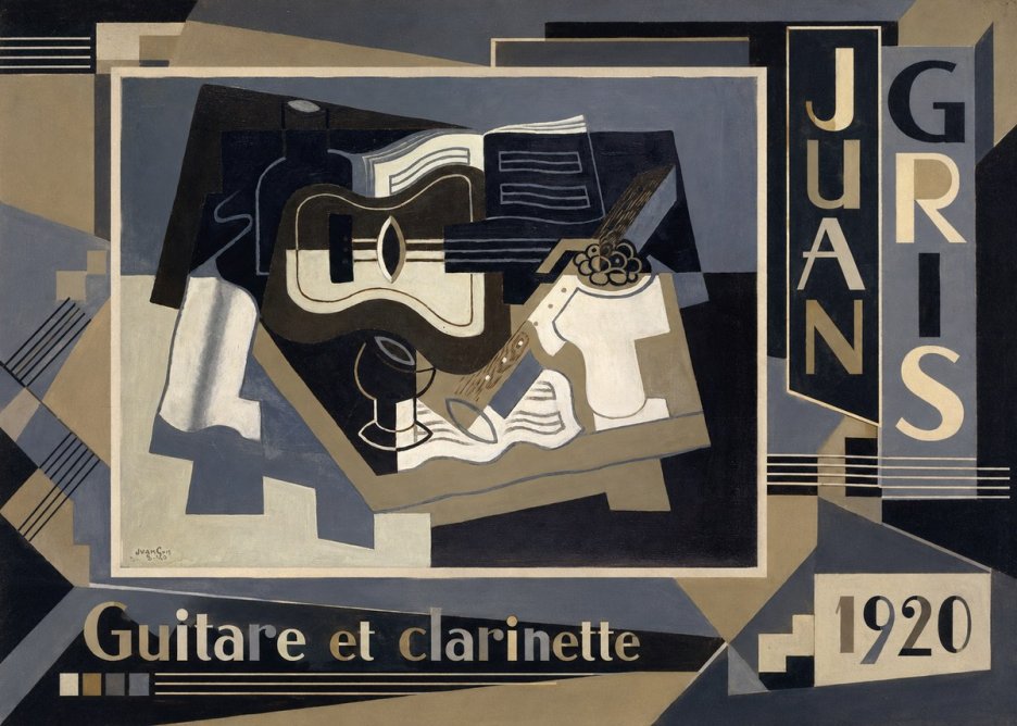 Juan Gris Guitare Et Clarinette No2 - Poszter