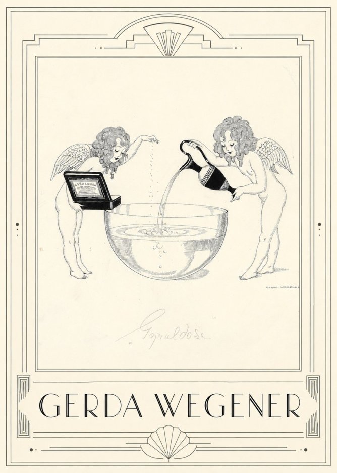Gerda Wegener Gyraldose No1 - Poszter