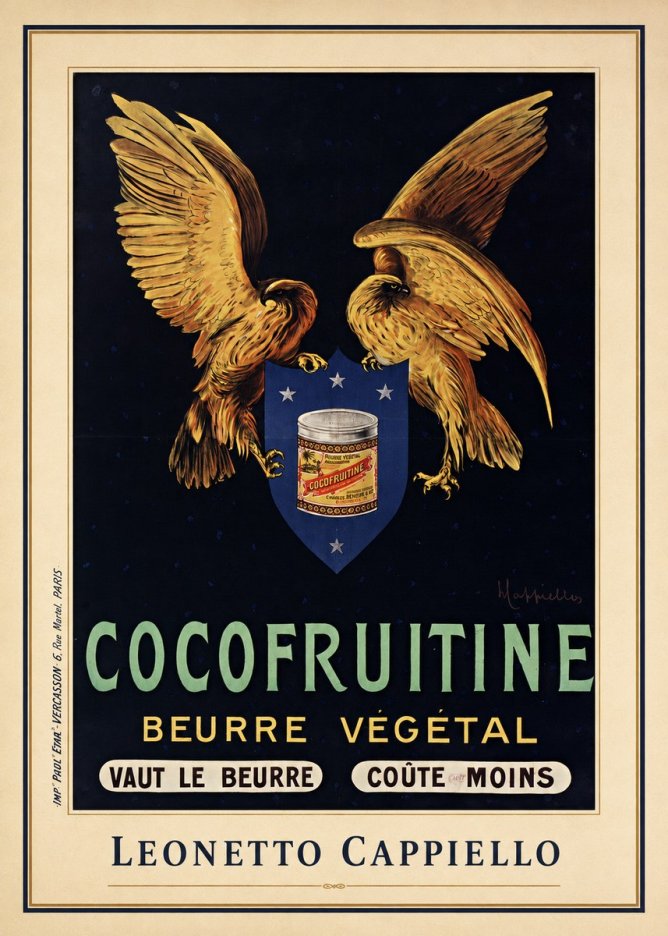 Leonetto Cappiello Cocofrutine No3 - Poszter