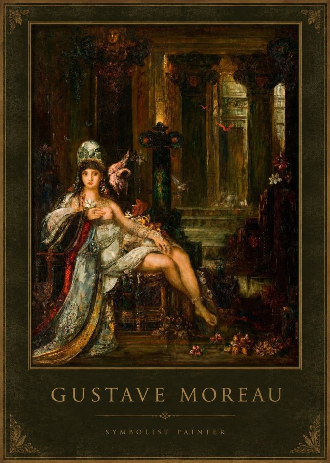 Gustave Moreau Salome III No1 - Poszter