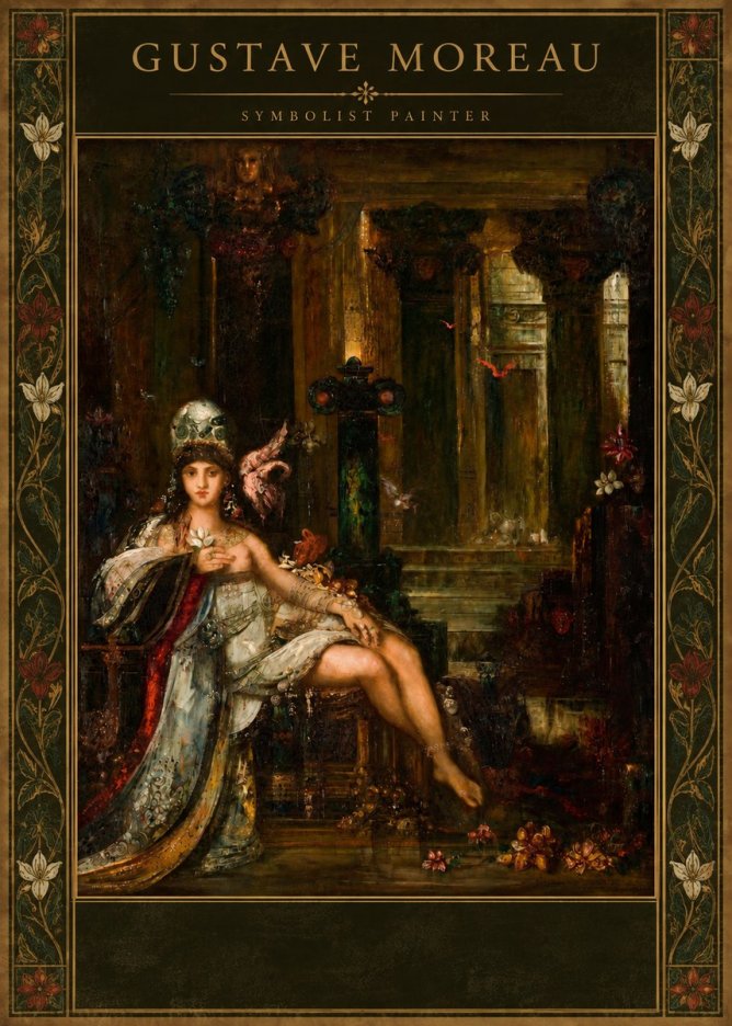 Gustave Moreau Salome III No5 - Poszter