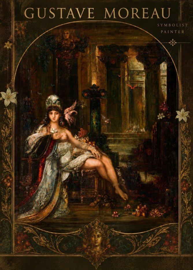 Gustave Moreau Salome III No6 - Poszter