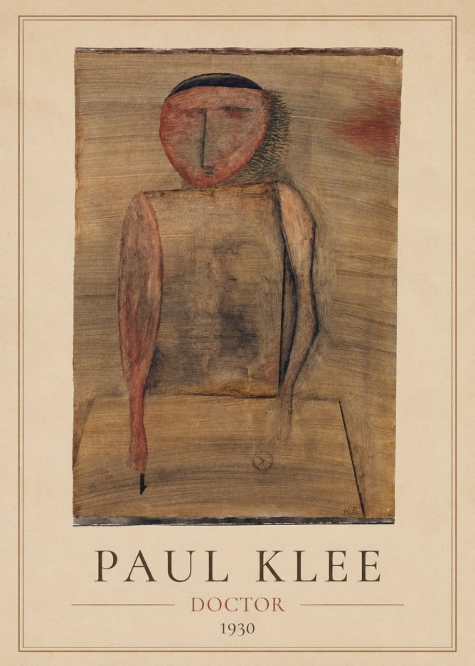 Paul Klee Doctor No1 - Poszter