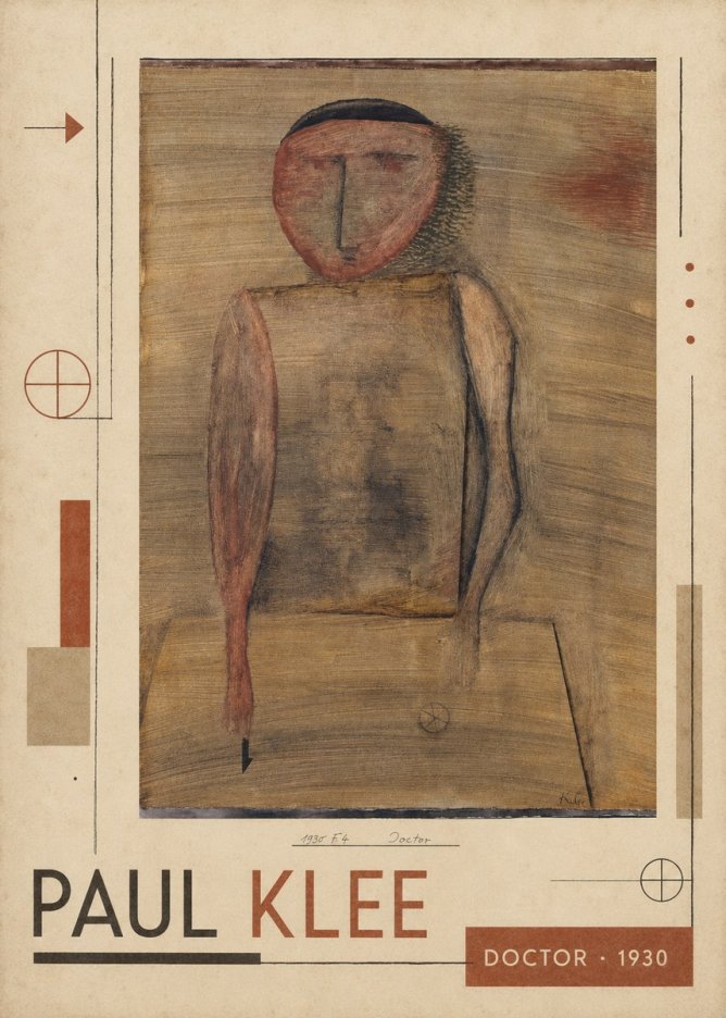 Paul Klee Doctor No4 - Poszter