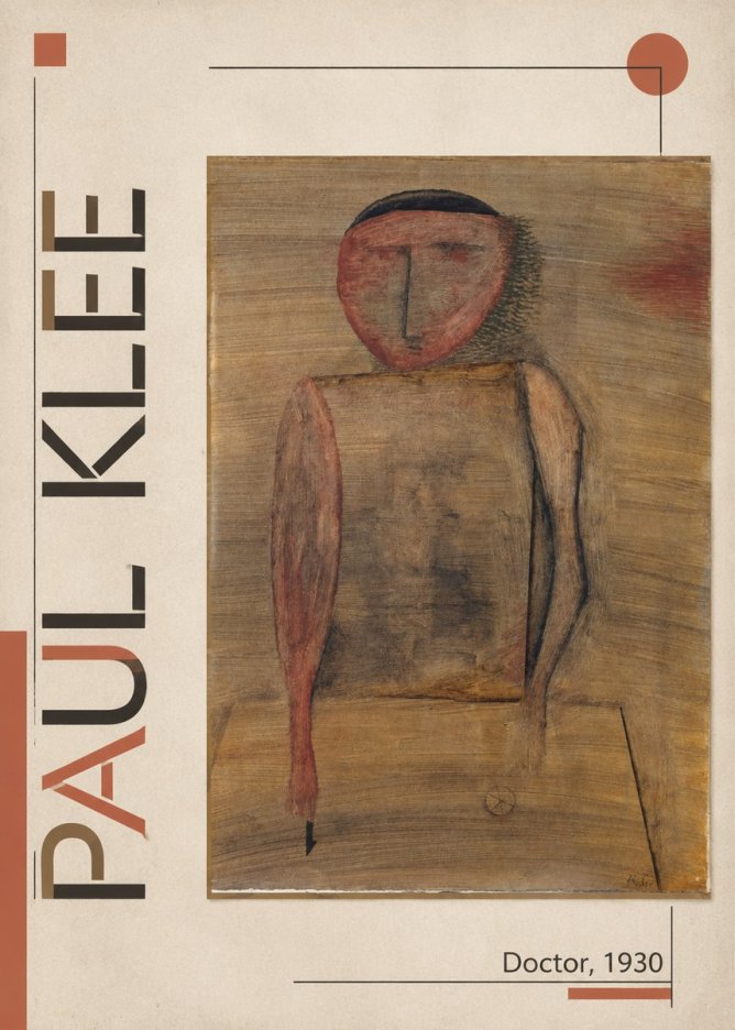 Paul Klee Doctor No6 - Poszter