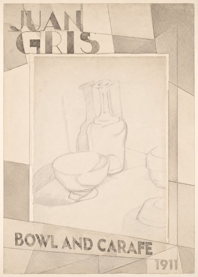 Juan Gris Bowl and Carafe No2 - Poszter