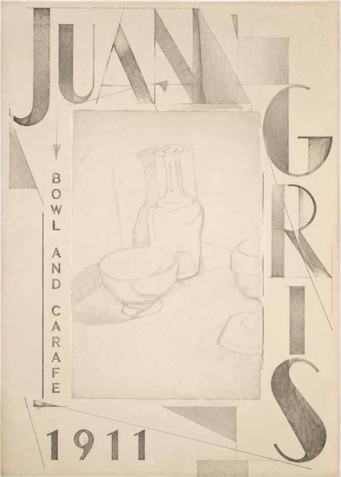 Juan Gris Bowl and Carafe No5 - Poszter