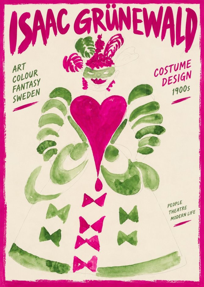Isaac Grünewald Costume Design XVI No2 - Poszter