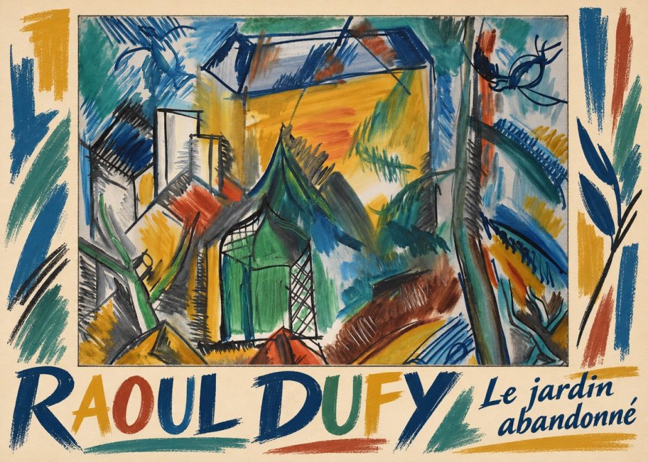 Raoul Dufy Le Jardin Abandonné No1 - Poszter