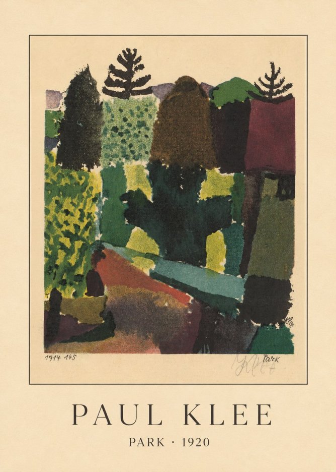 Paul Klee Park II No3 - Poszter