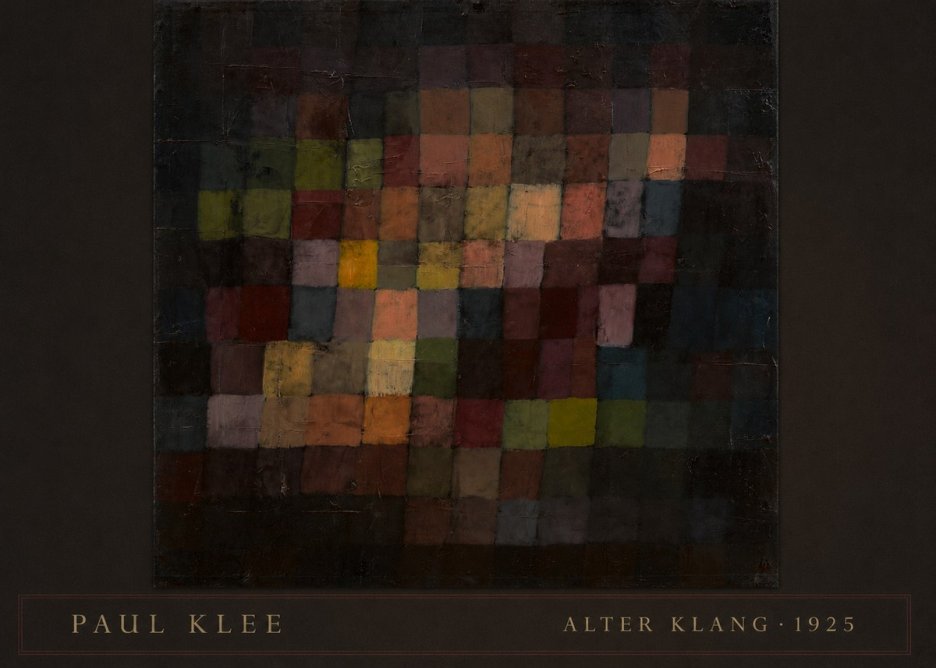Paul Klee Alter Klang No4 - Poszter