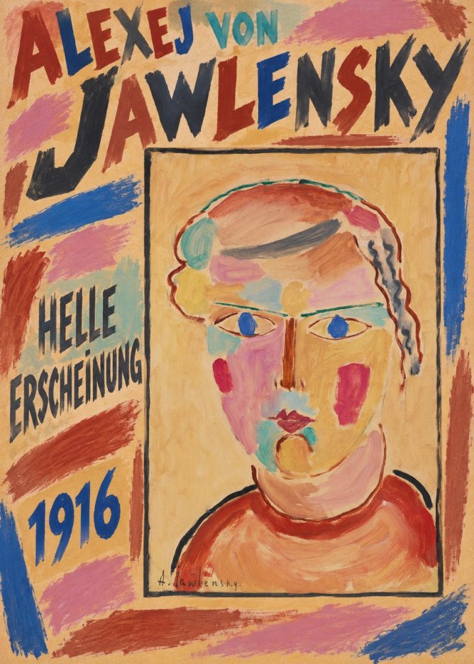 Alexej von Jawlensky Helle Erscheinung No2 - Poszter