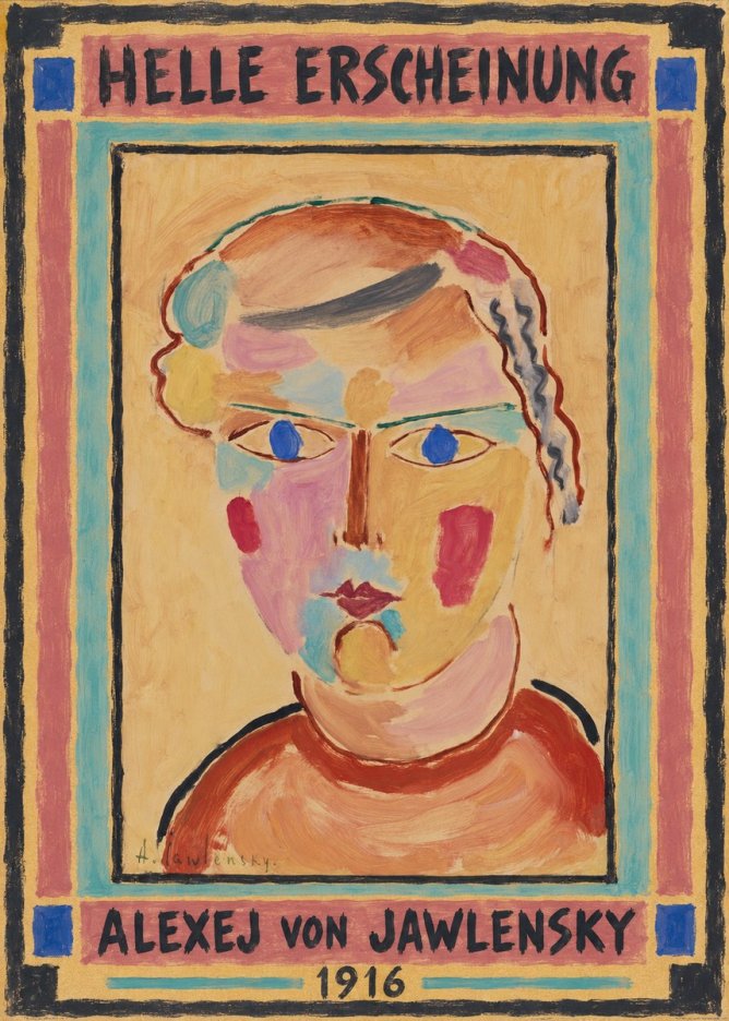 Alexej von Jawlensky Helle Erscheinung No4 - Poszter