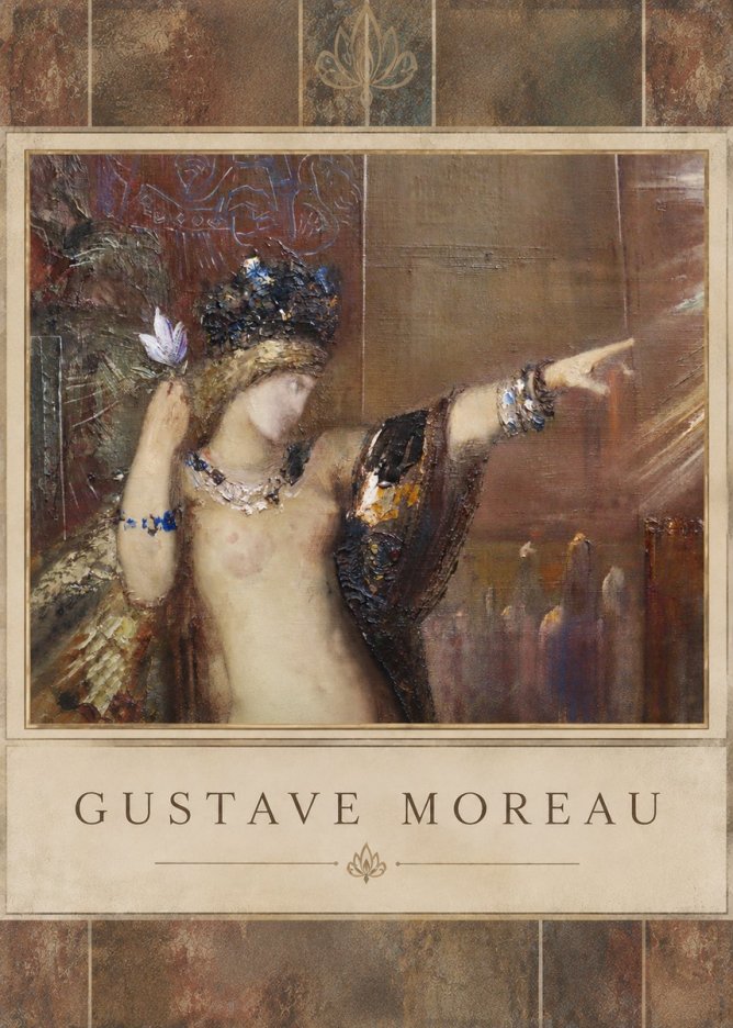 Gustave Moreau Salome IV No4 - Poszter
