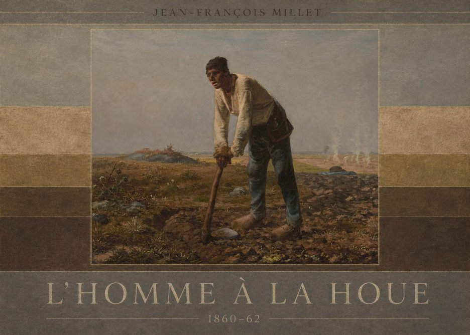Jean-François Millet L'homme À La Houe No6 - Poszter