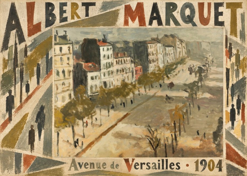 Albert Marquet Avenue De Versailles · 1904 No6 - Poszter
