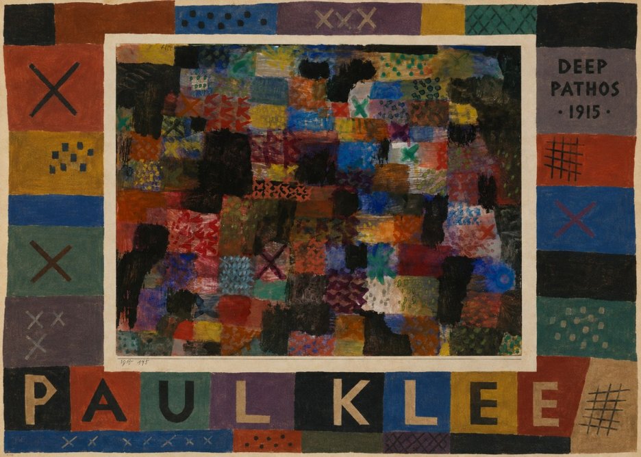Paul Klee Deep Pathos No5 - Poszter