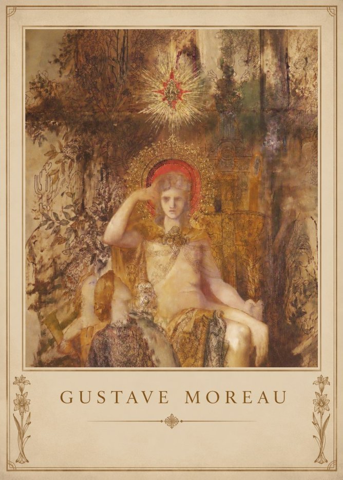 Gustave Moreau Jupiter and Semele III No1 - Poszter