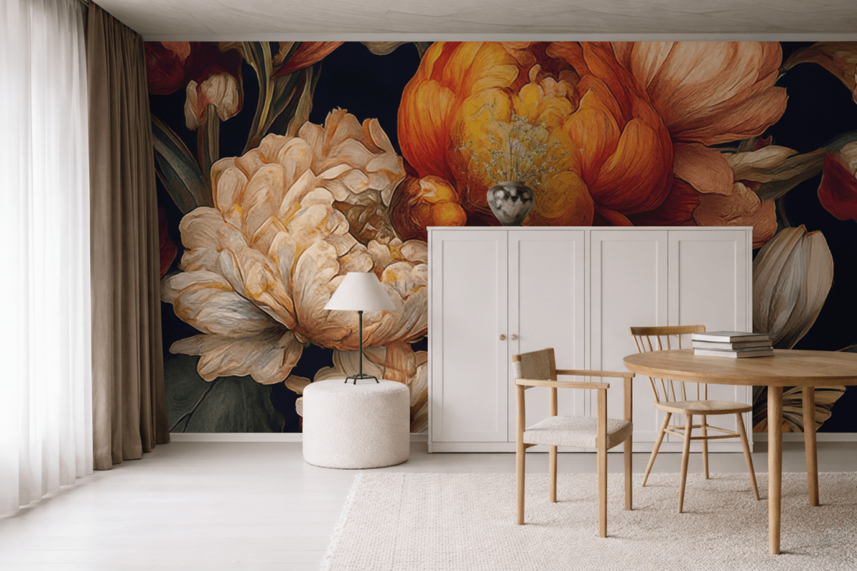 Floral Tundra Tapestry