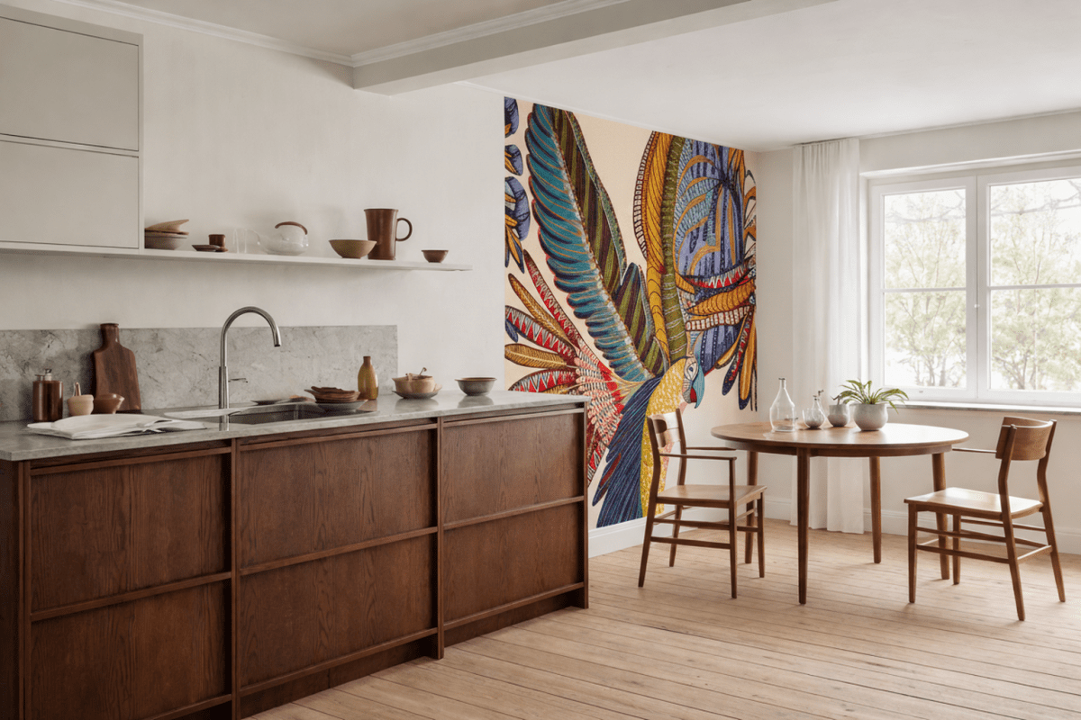 Exotic Leaf Mosaic