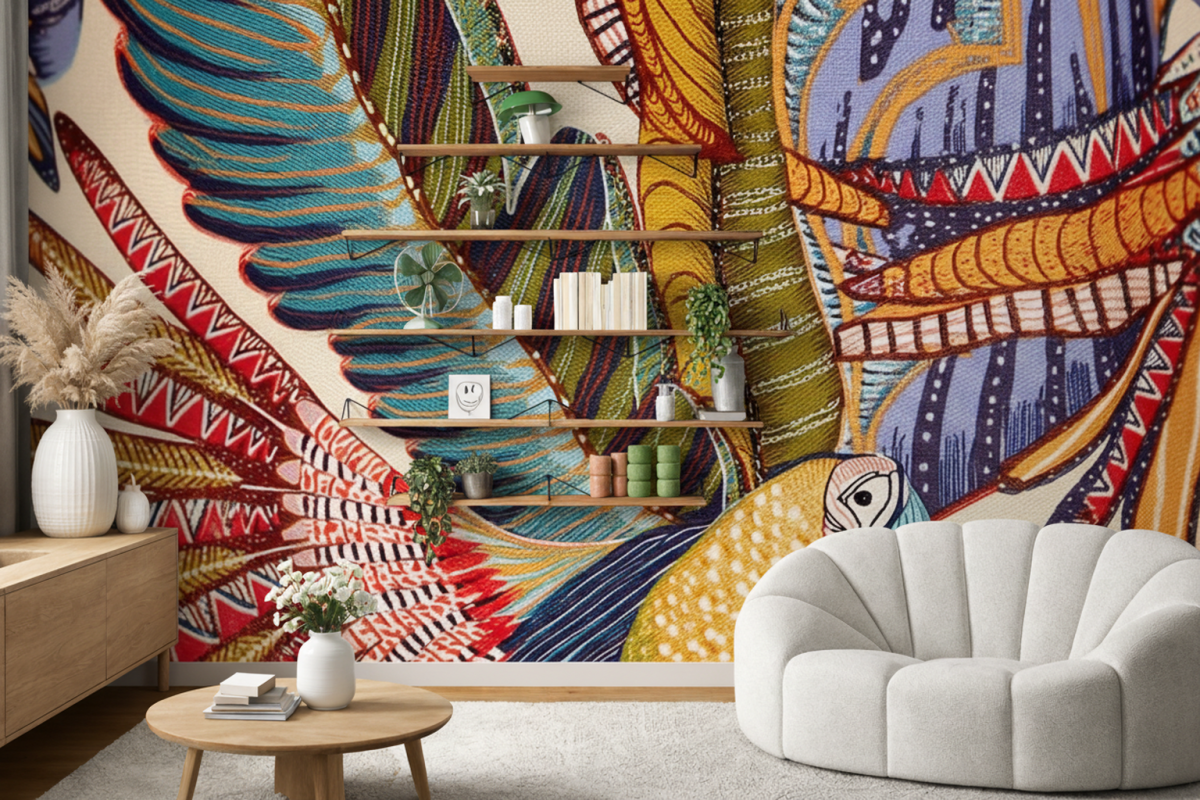 Exotic Leaf Mosaic