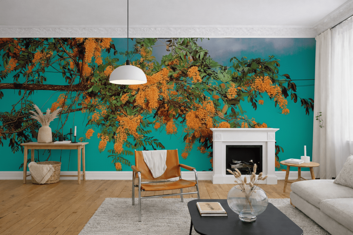 Sunlit Marigold Canopy