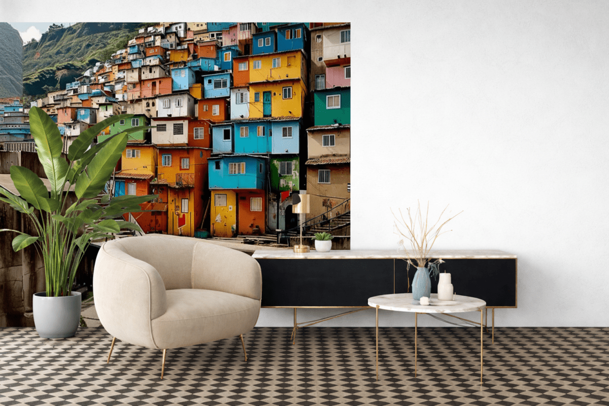 Cascading Color Blocks