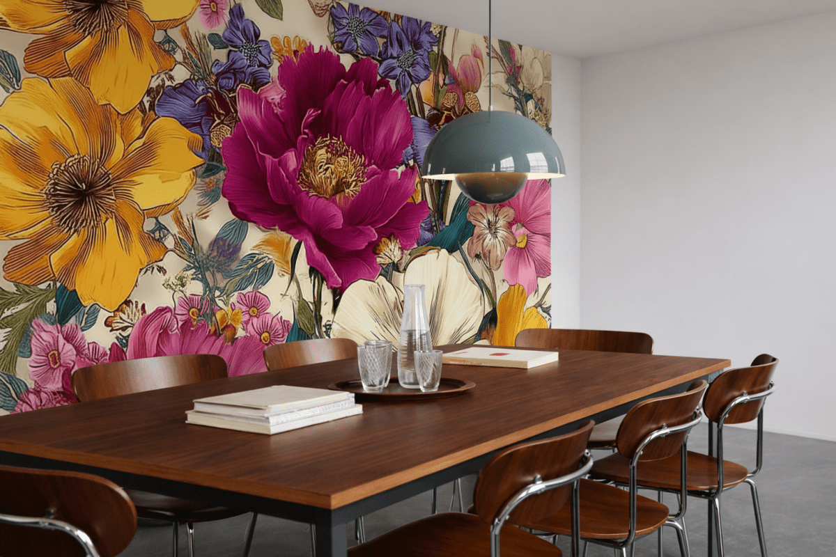 Nocturne Floral Tapestry