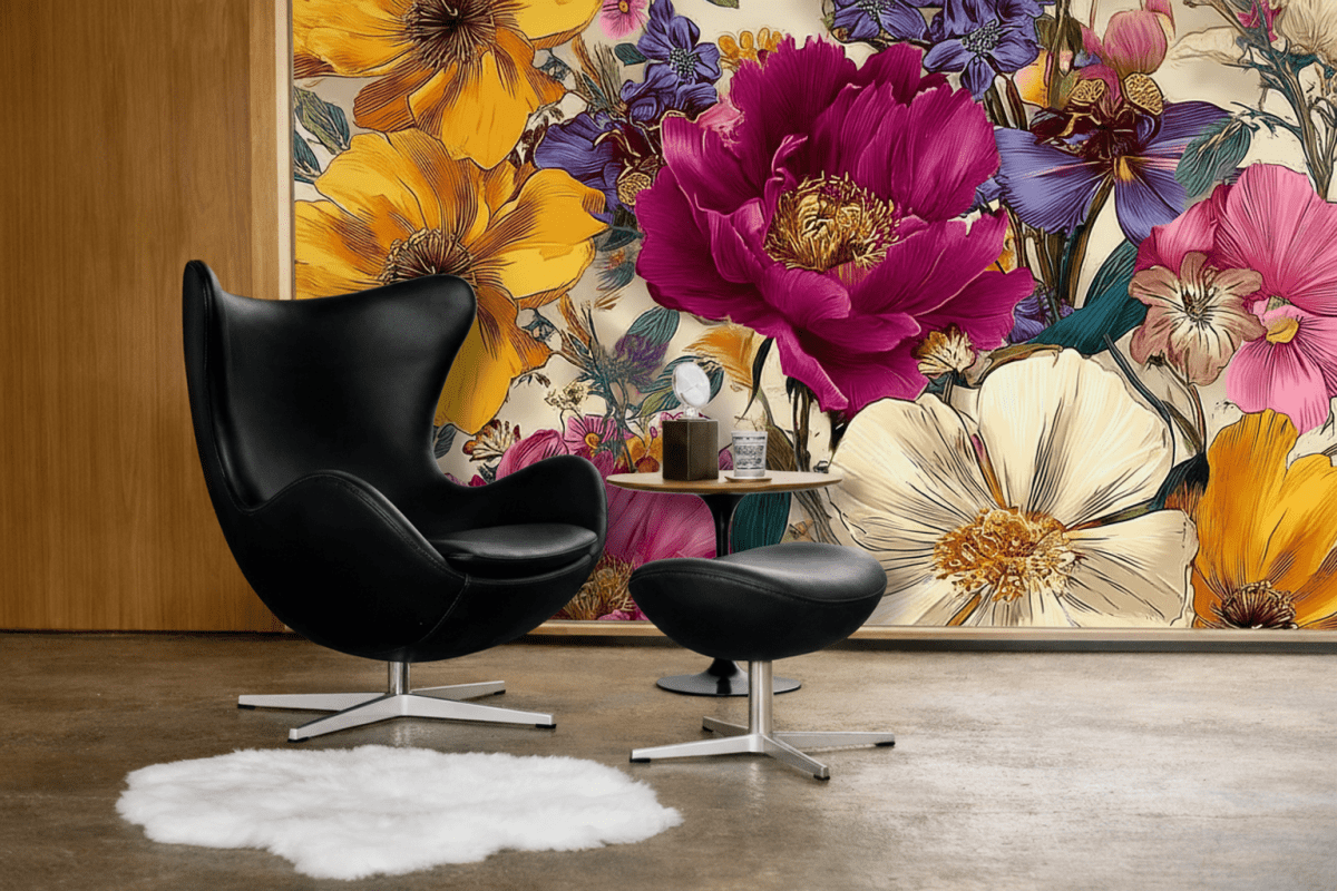 Nocturne Floral Tapestry