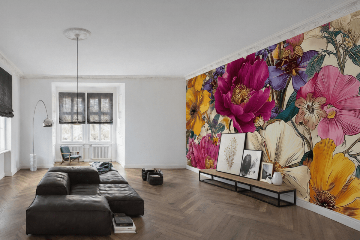 Nocturne Floral Tapestry