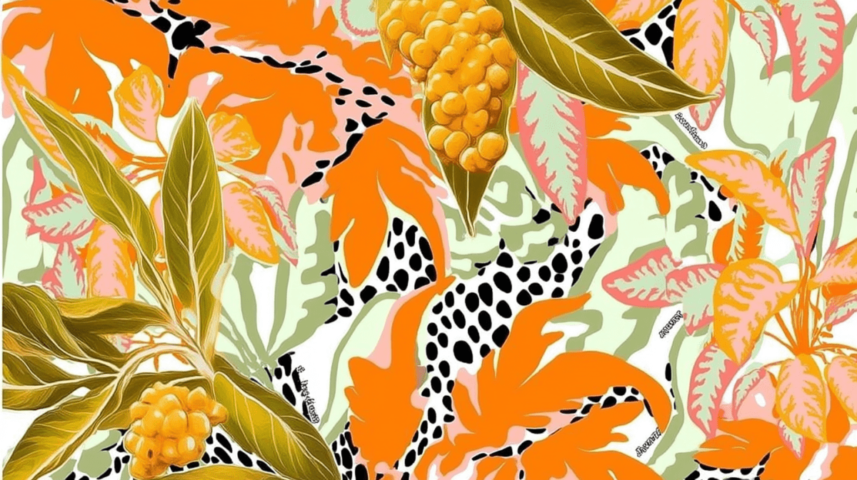 Tropical Ink Reverie