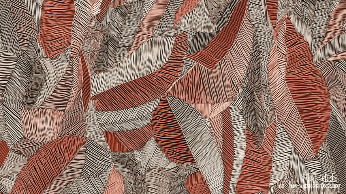 Crimson Fronds