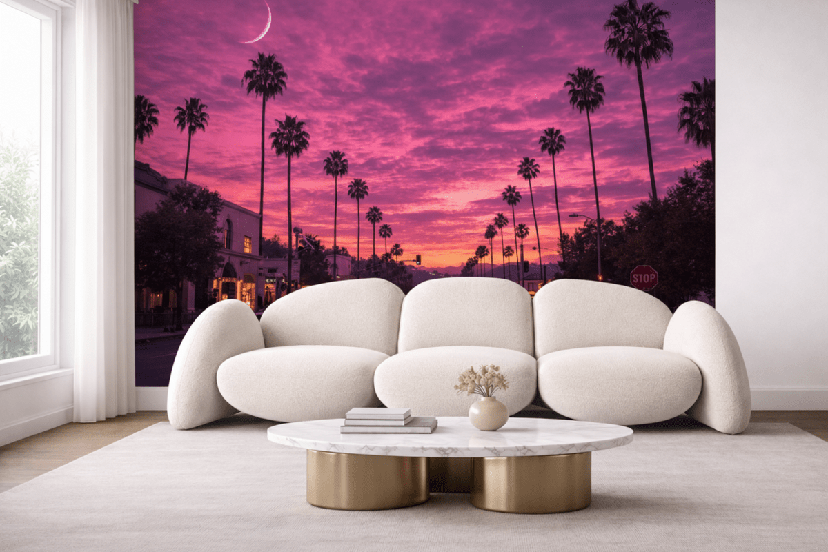 Twilight Palms