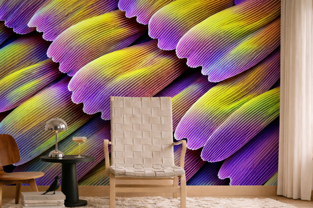 Quartz Feather Mosaic