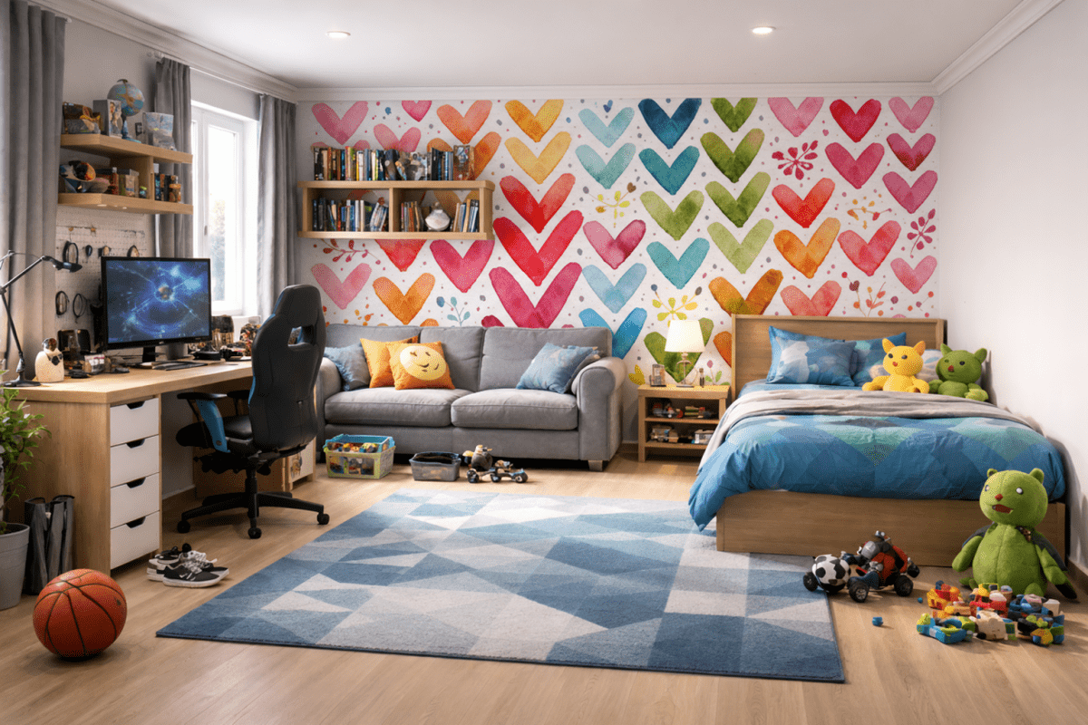 Colorful Affection Mosaic