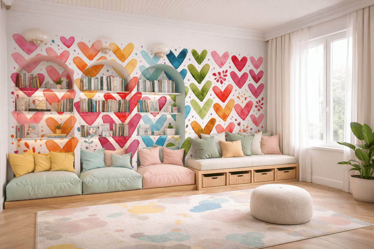 Colorful Affection Mosaic