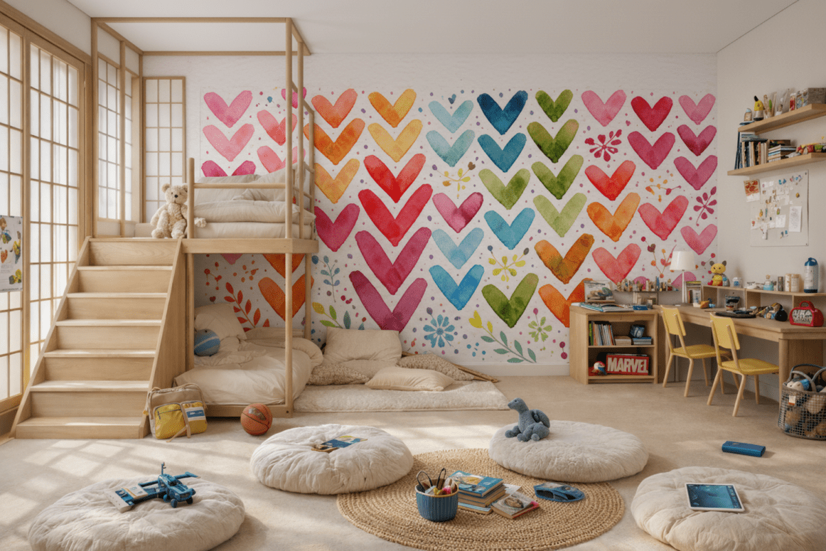 Colorful Affection Mosaic