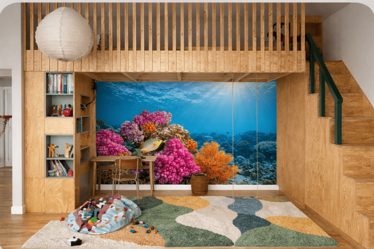 Coral Garden Twilight