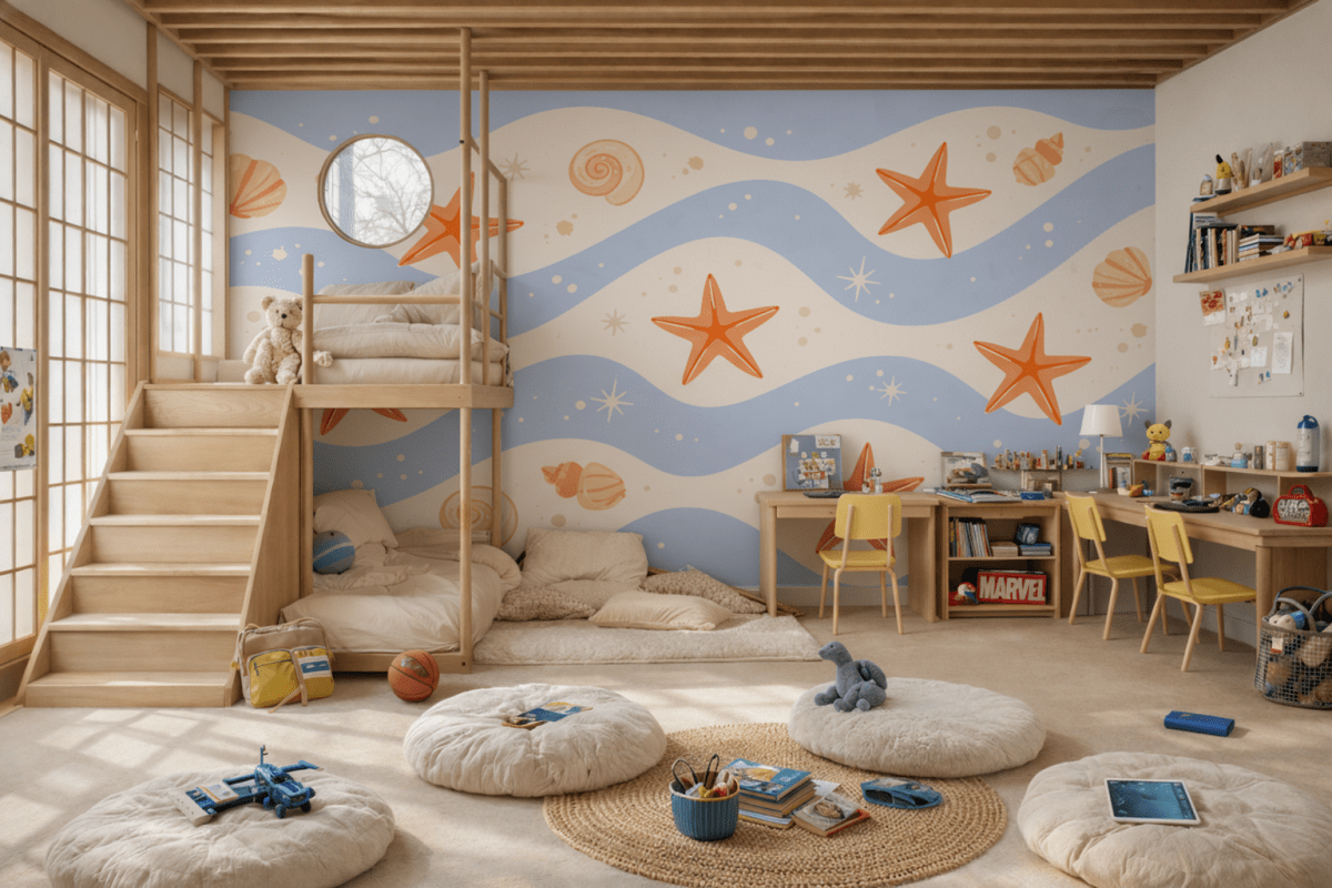 Coastal Whimsy Waves