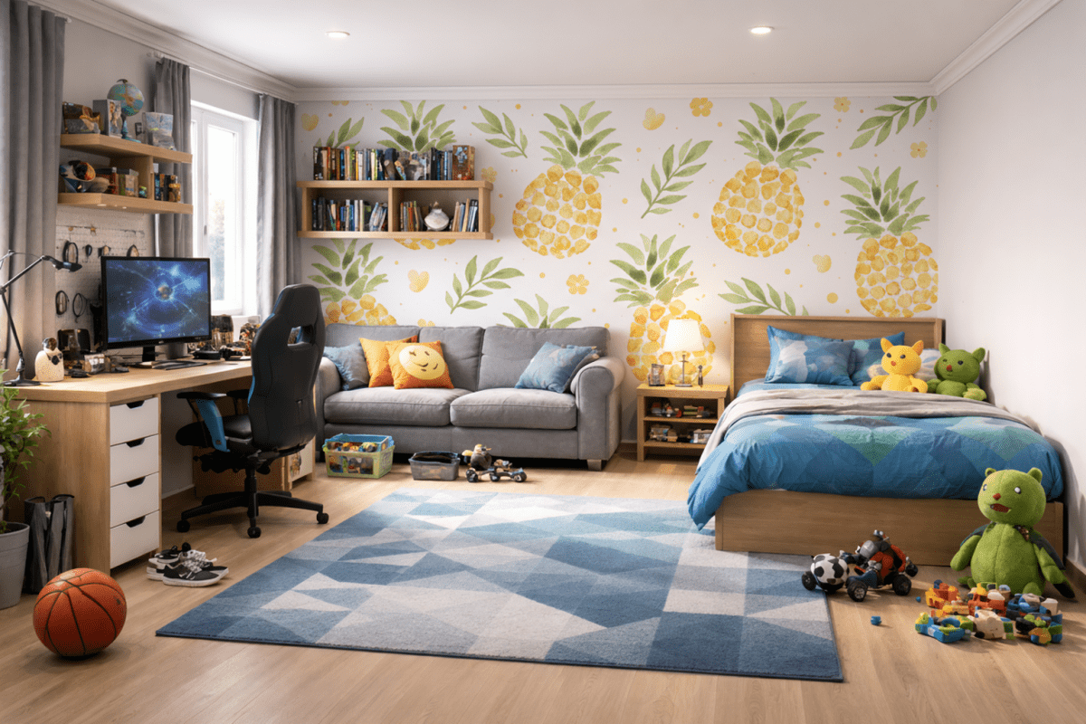 Tropical Pineapple Canvas