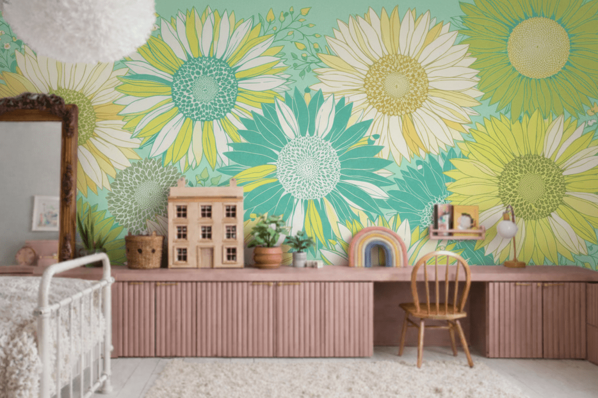 Sunlit Floral Tapestry