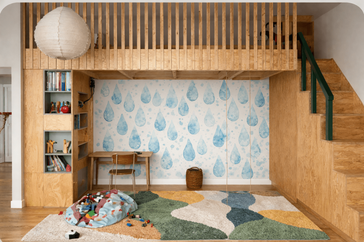 Watercolor Raindrops