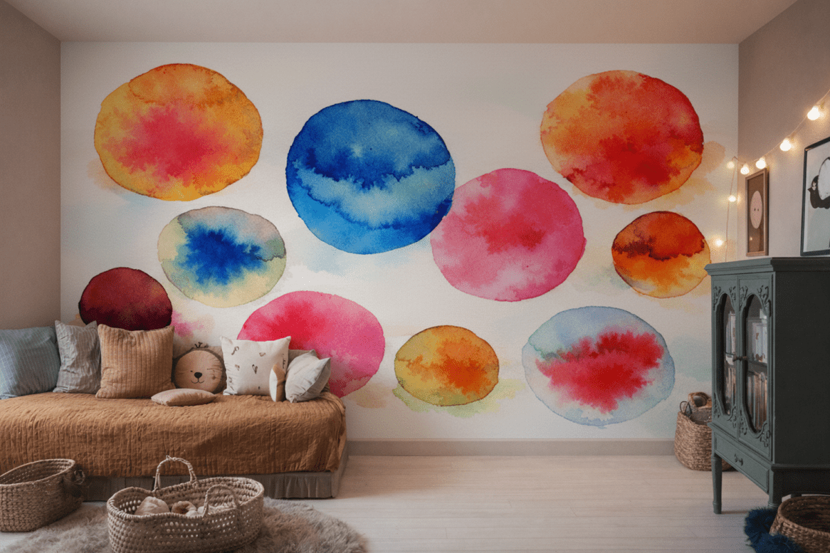 Watercolor Orbs