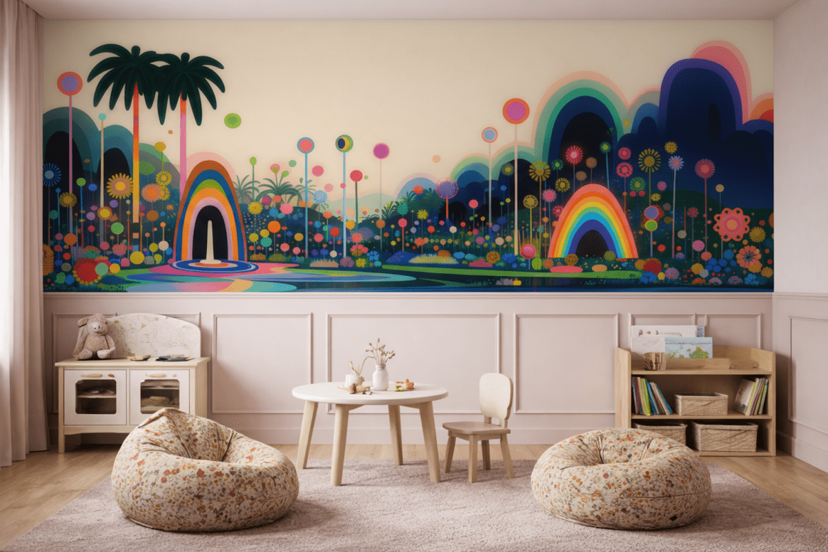 Vibrant Lagoon Reflection