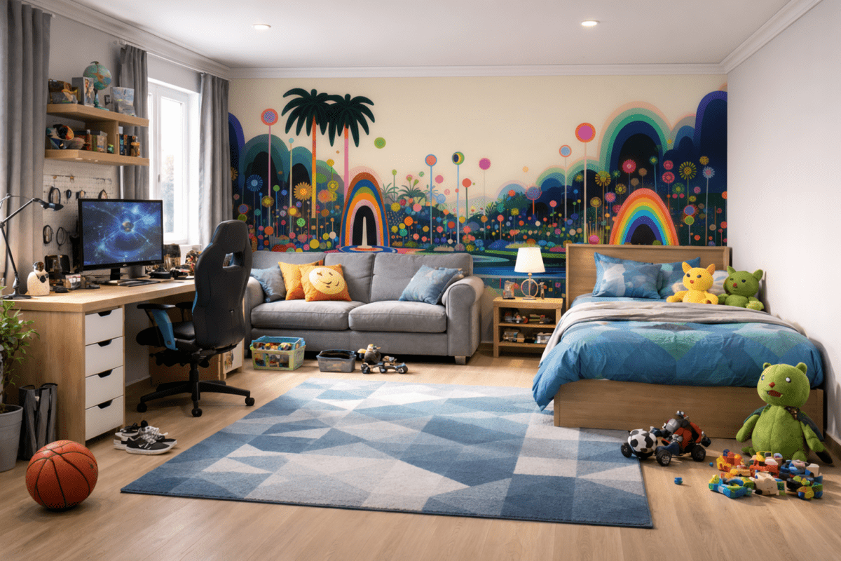 Vibrant Lagoon Reflection