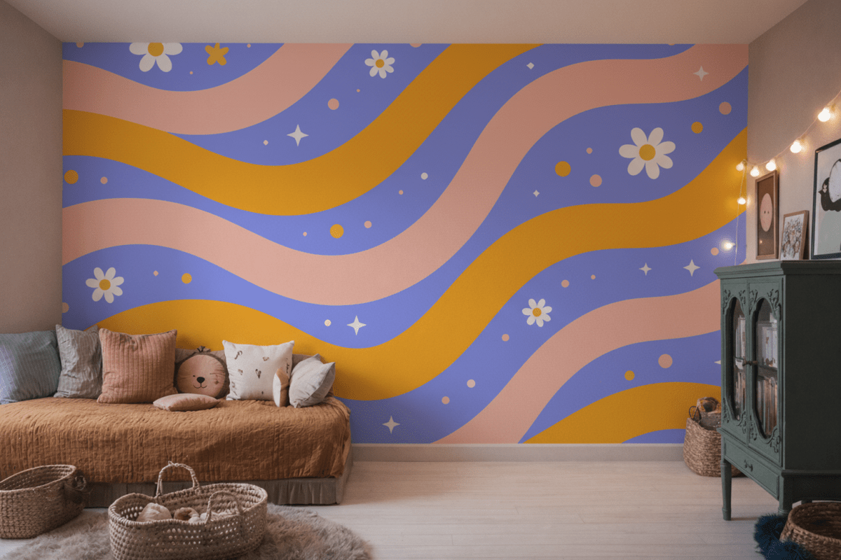 Wave Dappled Mural