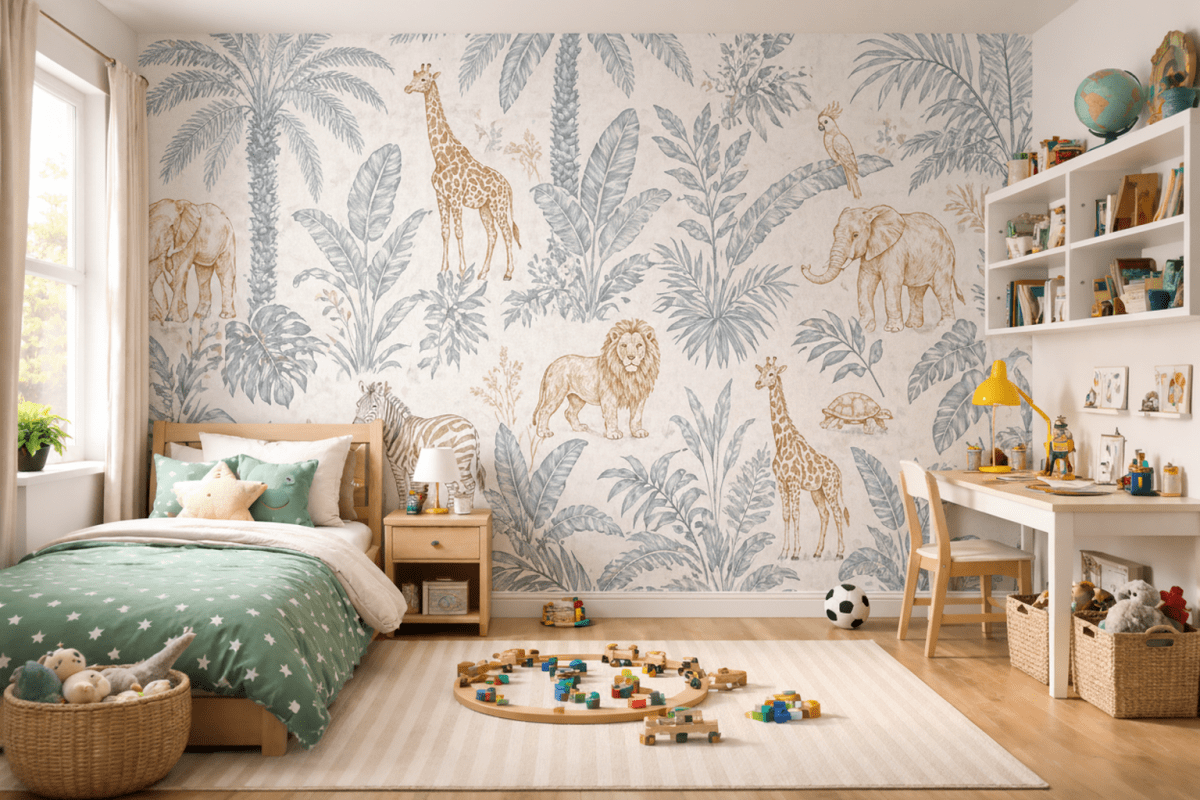 Savanna Safari Scene