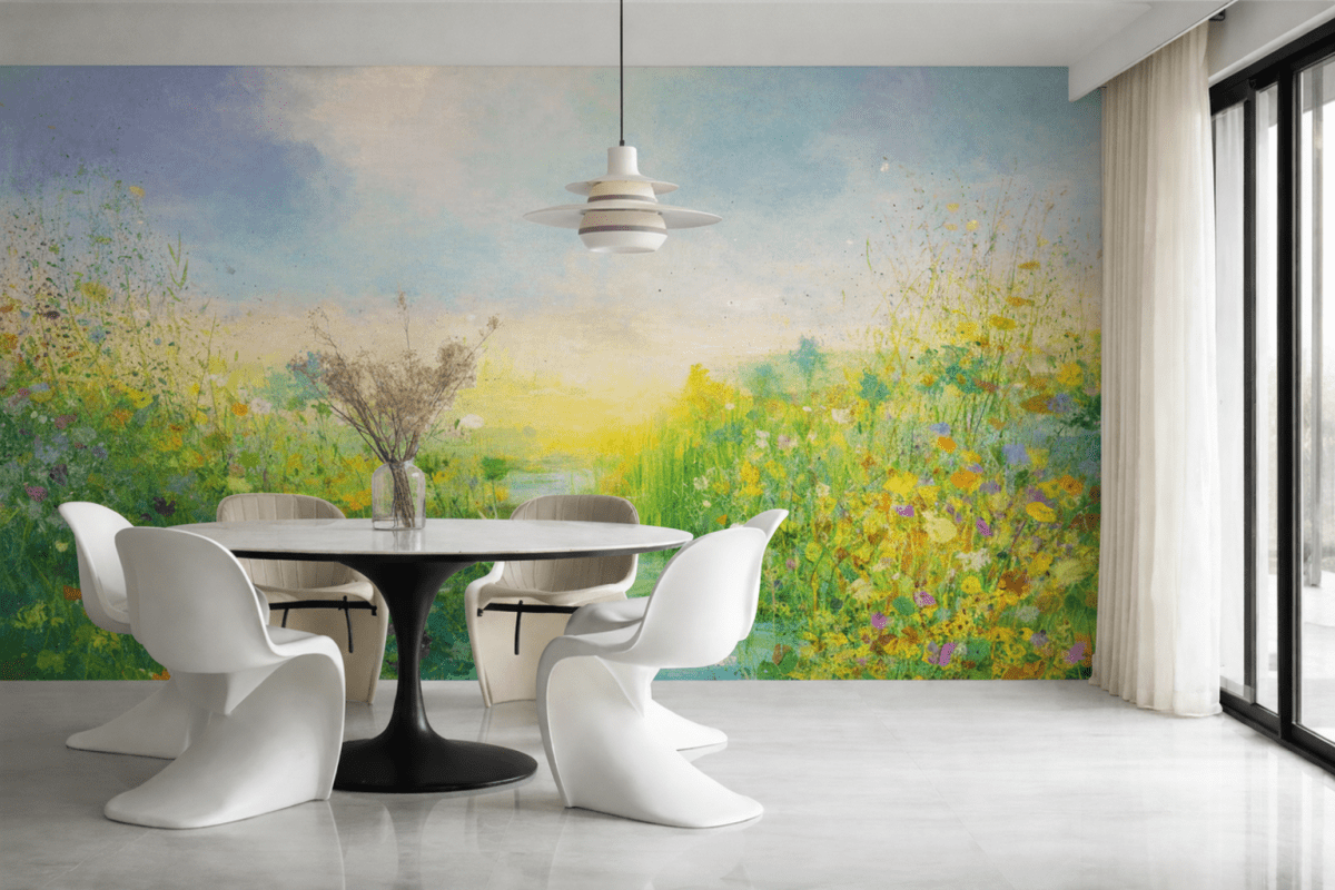 Sunlit Meadowscape